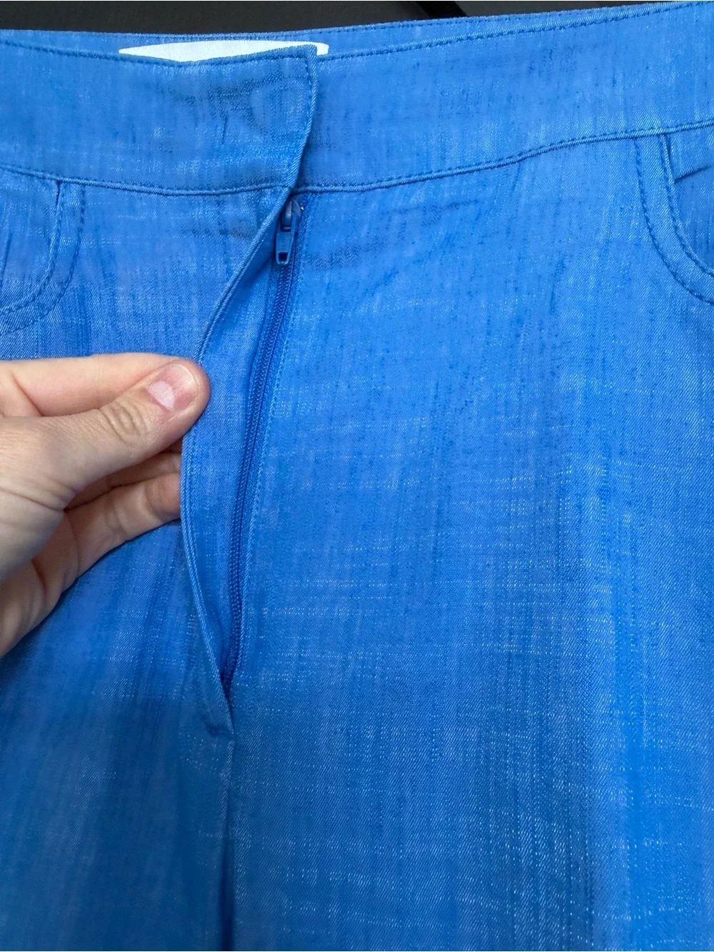 Callas Milano Tonne Stretch Jean in Bright Indigo, Size 40 (US 4 / Small)